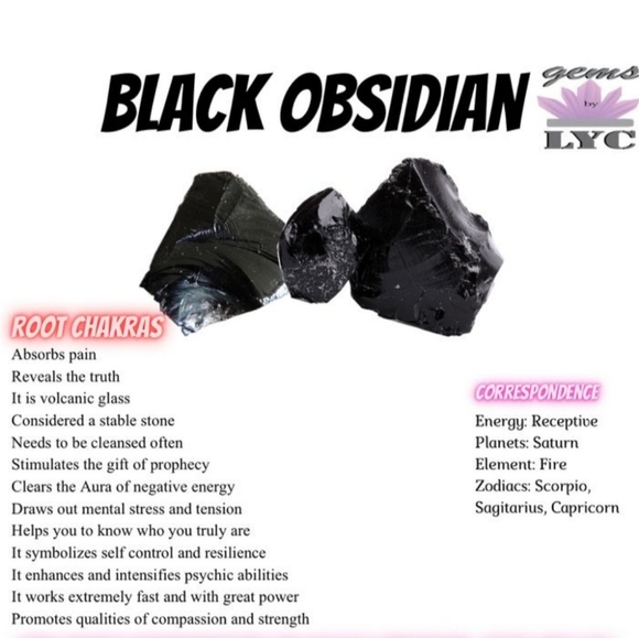 Bracelet Triple Protection Healing Stones Obsidian, Purple Tiger Eye, Lava - Picture 11 of 14